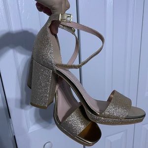 Chinese Laundry Gold Heels